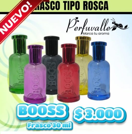 frascos de perfumería